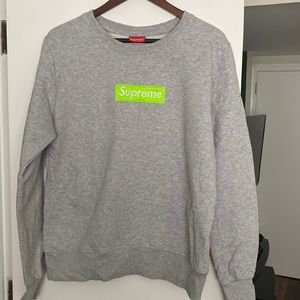 Supreme Spain crew neck sweatshirt